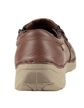 Mocasín Lobo Solo de piel para mujer