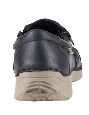 Mocasín Lobo Solo de piel para mujer