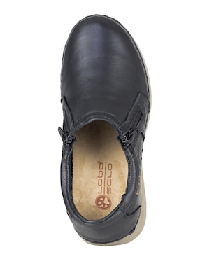 Mocasín Lobo Solo de piel para mujer