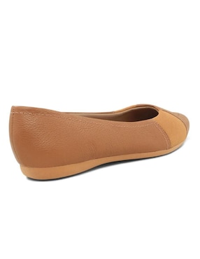 Balerina Usaflex de cuero para mujer