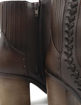 Botín arriba del tobillo Rbcollection de piel para mujer