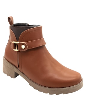 Botín al tobillo Rbcollection de piel para mujer