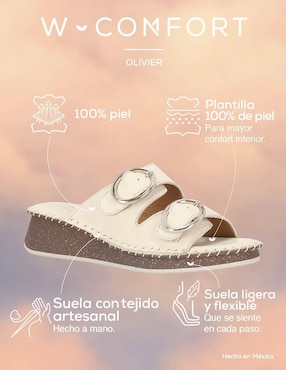 Sandalia W Confort para mujer