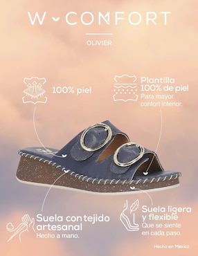 Sandalia W Confort para mujer