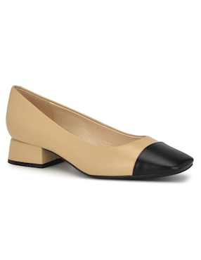 Zapatilla de piel Nine West Sophe