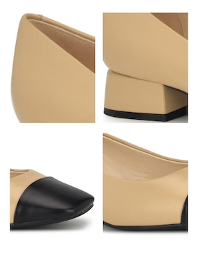 Zapatilla de piel Nine West Sophe