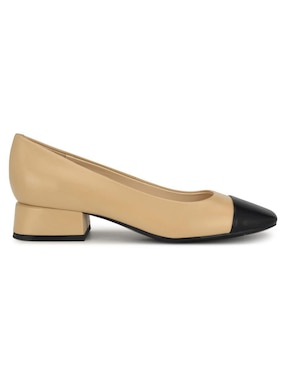 Zapatilla de piel Nine West Sophe