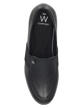 Zapato W Confort de piel para mujer