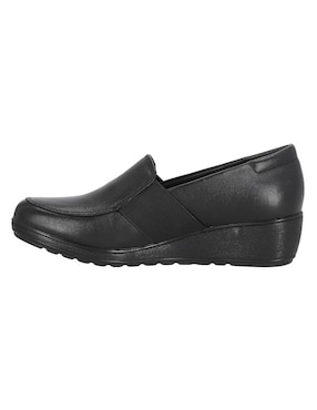 Zapato W Confort de piel para mujer