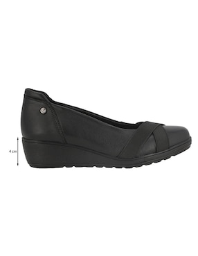 Zapato W Confort de piel para mujer