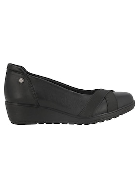 Zapato W Confort de piel para mujer