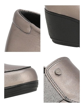 Zapato W Confort de piel para mujer