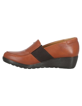 Zapato W Confort de piel para mujer