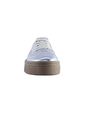 Tenis Queen Bee Silver Cut para mujer