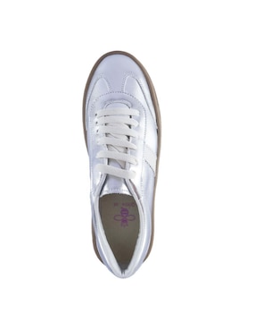 Tenis Queen Bee Silver Cut para mujer