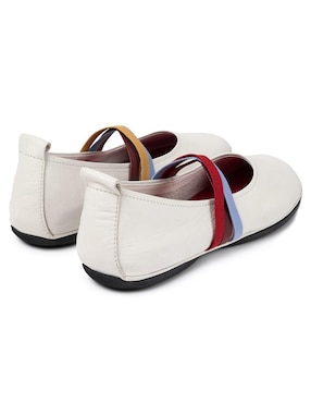 Balerina Camper TWS de piel para mujer