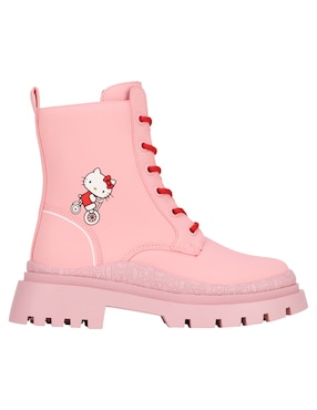 Bota Arriba Del Tobillo CLOE Línea Hello Kitty Para Mujer