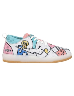 Tenis Piagui Dog Lover Para Mujer