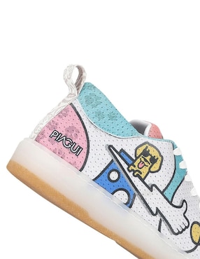 Tenis Piagui Dog lover para mujer