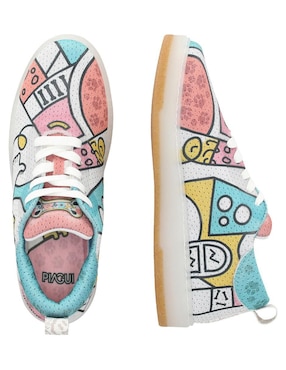 Tenis Piagui Dog lover para mujer