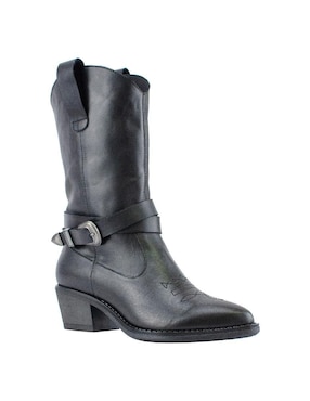 Bota arriba del tobillo Vicenza de piel para mujer