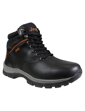 Bota arriba del tobillo Jeep de piel para mujer