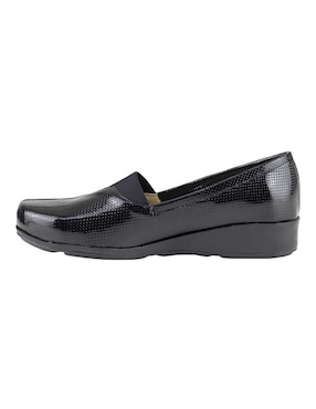 Mocasín Capricho de charol para mujer