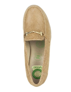 Mocasín Capricho de piel para mujer