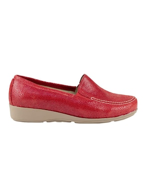 Mocasín Capricho de piel para mujer