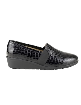 Mocasín Capricho de piel para mujer