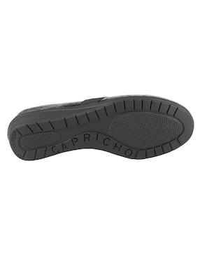 Mocasín Capricho de piel para mujer