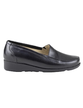 Mocasín Capricho de piel para mujer
