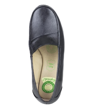 Mocasín Capricho de piel para mujer
