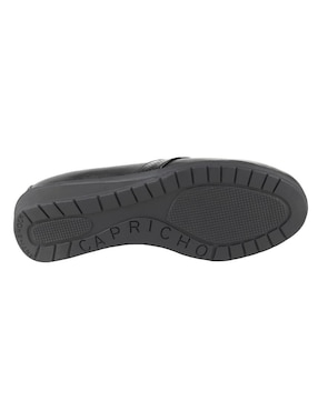 Mocasín Capricho de piel para mujer