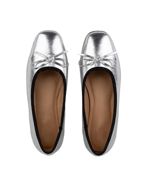 Balerina Hamilton Footwear Luciana de piel para mujer