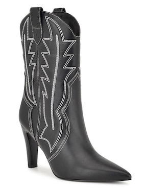 Bota Cowboy Media Pierna Nine West Para Mujer