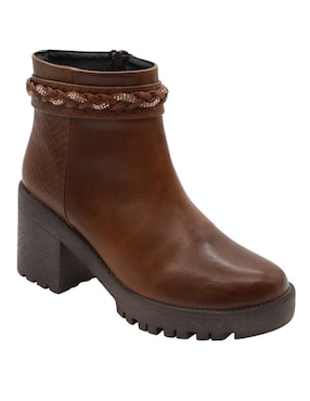 Bota Arriba Del Tobillo RBCollection De Piel Para Mujer