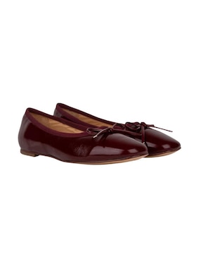 Balerina Hamilton Footwear Luciana de piel para mujer