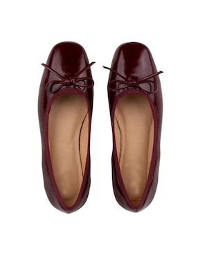 Balerina Hamilton Footwear Luciana de piel para mujer