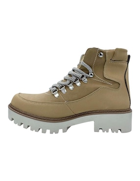 Bota arriba del tobillo Jeep de piel para mujer