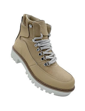 Bota arriba del tobillo Jeep de piel para mujer