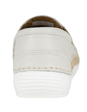 Mocasín Lobo Solo de piel para mujer