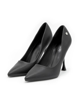 Zapatilla de piel Via Uno