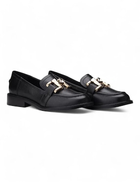 Mocasín Michel Pérez Lilian de piel para mujer