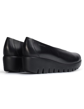 Zapato Wonders de piel para mujer