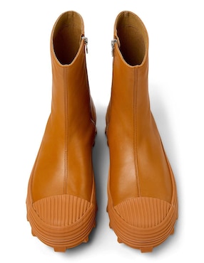 Bota arriba del tobillo Camper Traktori de piel para mujer