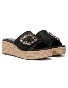 Sandalia Sam Edelman Linearraffia Black para mujer