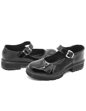 Zapato Mary Jane Green Love de charol para mujer