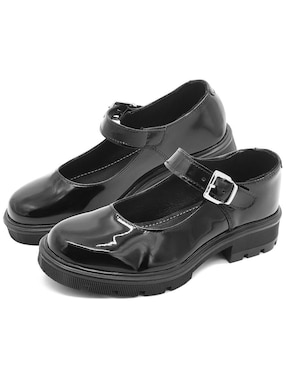 Zapato Mary Jane Green Love de charol para mujer