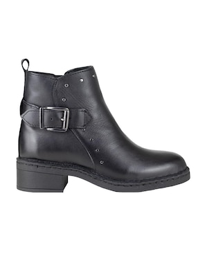 Bota arriba del tobillo Lobo Solo de piel para mujer
